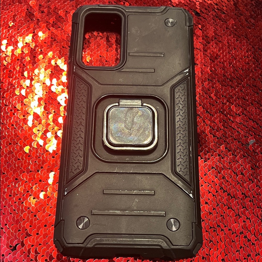 LeYi Samsung Galaxy Note 20 Case, Military Grade, with Ring Kickstand, Black